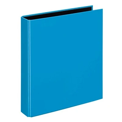 Abbildung von 10 x Veloflex Ringbuch Velocolor A5 25mm 2 Ringe blau