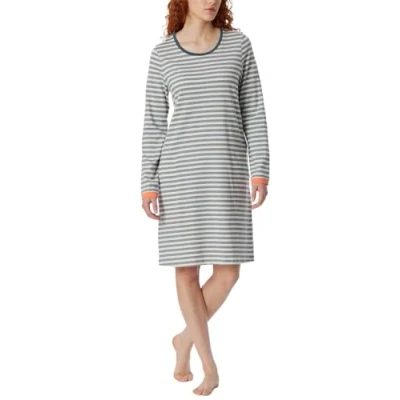 Abbildung von Schiesser Casual Essentials Nachthemd, Damen, Größe: 50, Jeansblau