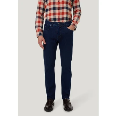 Abbildung von Pierre Cardin LYON Jeans Slim Fit, Herren, Größe: 34x30, Dark blue stonewash