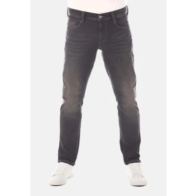 Abbildung von Mustang Oregon Jeans Tapered Fit, Herren, Größe: 34x34, Denim black