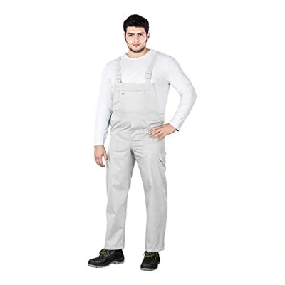 Abbildung von Reis SMW_48 Master Schutzlatzhose, Weiß, 48 Größe
