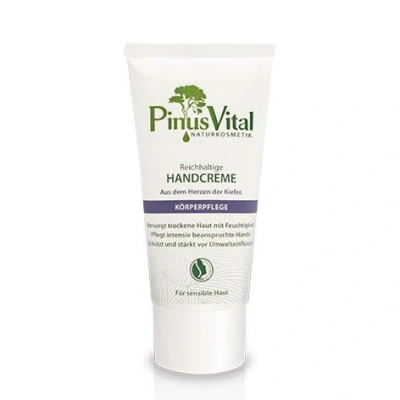 Abbildung von Pinus Vital Naturkosmetik Reichhaltige Handcreme Pflegt &amp; schützt beanspruchte Hände 50 ml