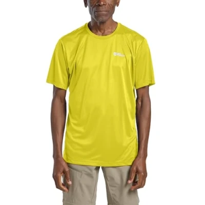 Abbildung von Jack Wolfskin TECH Sport Tshirt, Herren, Größe: 2XL, Chartreuse