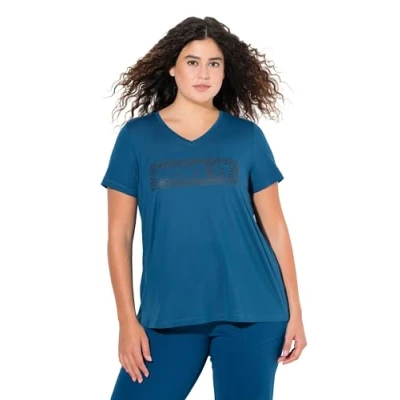 Abbildung von Ulla Popken Rundhalsshirt Funktionsshirt schnelltrocknend Halbarm