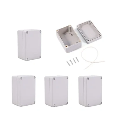 Abbildung von 5 Stück wasserdichte Anschlussdose Kabel Verbindung Power Case Zaunhülle (100 x 68 50 mm)