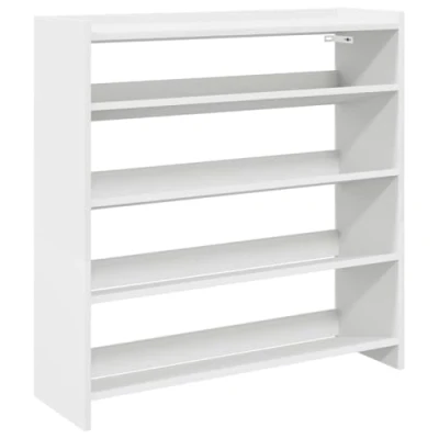 Abbildung von vidaXL Schuhregal Weiß 80x25x81 cm Holzwerkstoff