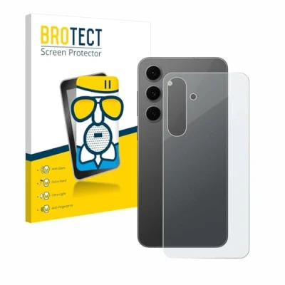 Abbildung von BROTECT Entspiegelungs Schutzglas für Samsung Galaxy S24 FE (Rückseite) Schutz Folie Panzerfolie Glas Matt [Extrem Kratzfest 9H, Anti Reflex]