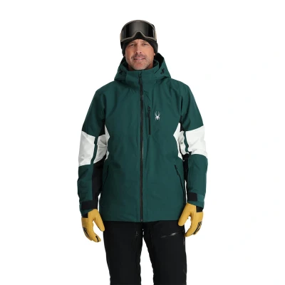Abbildung von Spyder Insulated Epiphany Snowboardjacke, Herren, Größe: Small, Cypress green