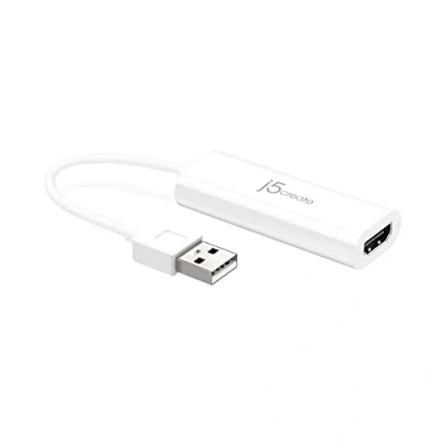 Abbildung von j5create USB zu HDMI Display Adapter 1080P Kabel Konverter für Windows und Mac OS (JUA195)