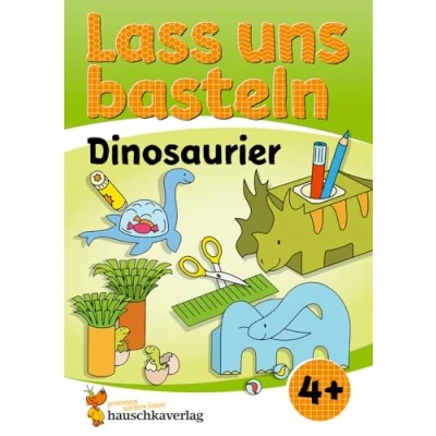 Abbildung von Lass uns basteln Bastelbuch ab 4 Jahre Dinosaurier: Verbastelbuch Dinos mit bunten Bastelvorlagen für Mädchen und Jungs Triceratops, ... schneiden, kleben, basteln, Band 557)