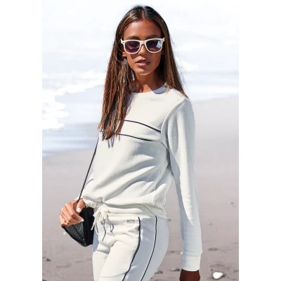 Abbildung von H.I.S Sweatshirt, Damen, Größe: 32/34, Ecru