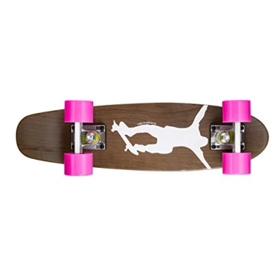 Abbildung von Ridge Skateboards Holz Ahorn Skateboard Mini Cruiser, Dark Dye NR1, komplett, 55cm