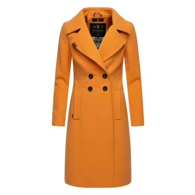 Abbildung von Navahoo Wooly Kurzmantel, Damen, Größe: Small, Apricot sorbet