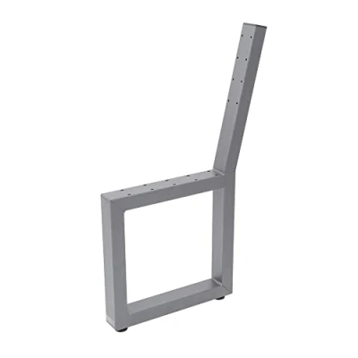 Abbildung von Bankgestell Sitzbank Bank Stuhl Esstisch Sitzecke Metall DIY Gestell Gartenbank (EInzeln, Anthrazit DB703)