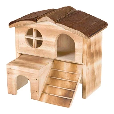 Abbildung von Trixie Natural Living Kajsa Haus, gebranntes Holz, 17 x 15 13 cm
