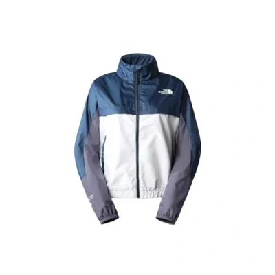 Abbildung von The North Face W MA WIND Fulleu Windbreaker, Damen, Größe: Large, White/lunar slate/shady blue