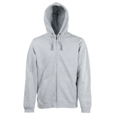 Abbildung von Fruit of the Loom Herren Hooded Kapuzenpullover, matt, Grau (Grau), L