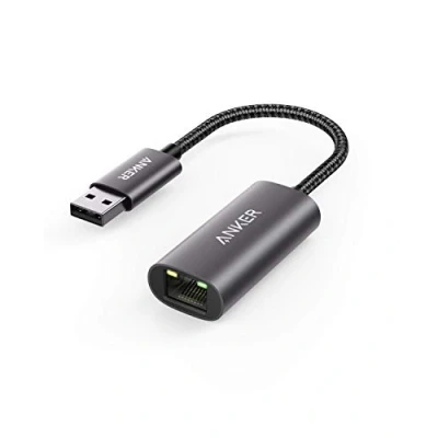 Abbildung von Anker PowerExpand USB 3.0 auf Gigabit Ethernet Adapter, Aluminium, kompakt, A Adapter kompatibel mit MacBook Pro 2015, Air 2017 und mehr