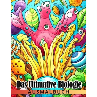 Abbildung von Das ultimative Biologie Ausmalbuch: Unterhaltsame Ausmalbilder mit einzigartigen Illustrationen wissenschaftlicher Studien zur Entspannung und Kreativität