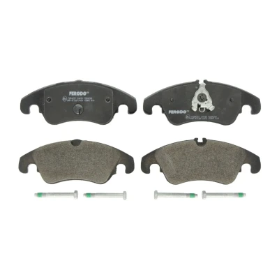 Abbildung von FERODO PREMIER ECO FRICTION FDB4268 Bremsbelagsatz für Verschleißwarnanzeiger vorbereitet mit Kolbenclip Zubehör FORD: Focus 2 Schrägheck