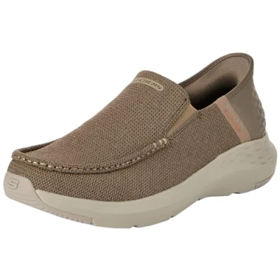 Abbildung von Skechers Herren Parson Ralven Slip On, Taupe Mesh, 45 EU