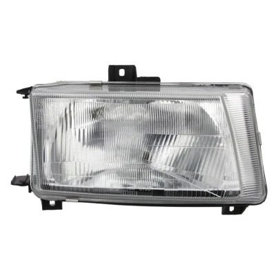 Abbildung von TYC 20 6153 05 2 Scheinwerfer rechts H4 eckig für Rechtsverkehr mit Lampenträger, ohne Elektromotor VOLKSWAGEN: Polo III Variant, Caddy Kastenwagen
