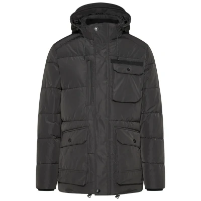 Abbildung von bugatti MIT Abtrennbarer Kapuze Winterjacke, Herren, Größe: 50, Schwarz