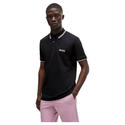 Abbildung von BOSS Paddy PRO Poloshirt, Herren, Größe: Small, Dark blue five