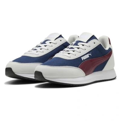 Abbildung von PUMA Unisex R78 Lightwind Sneaker, Persian Blue Team Regal Red Feather Gray, 38.5 EU