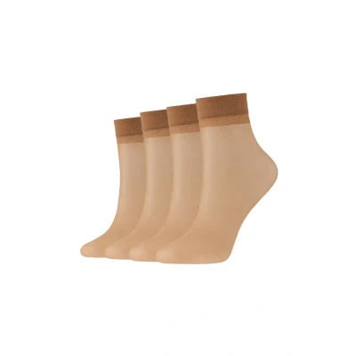Abbildung von camano 4ER PACK Socken, Damen, Größe: One Size, Make up
