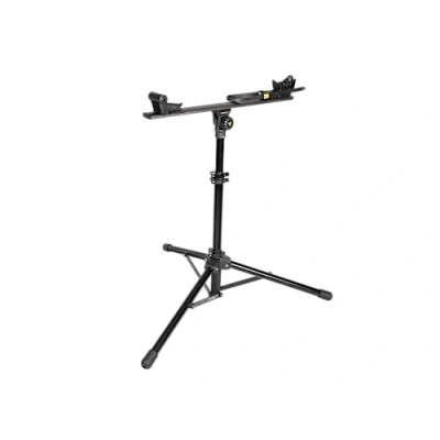 Abbildung von Topeak Unisex Erwachsene Prepstand X Aufbewahrung: Montageständer + Zubehör, Schwarz, 86cm