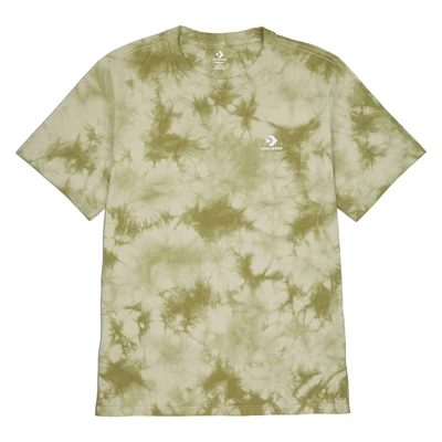 Abbildung von Converse Standard FIT LEFT Chest STAR Novelty Unisex Tshirt print, Größe: Small, Nutty granola