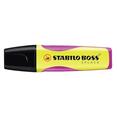 Abbildung von Textmarker STABILO BOSS SPLASH Einzelstift gelb