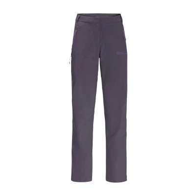 Abbildung von Jack Wolfskin Glastal Outdoorhose, Damen, Größe: 44, Dark grape