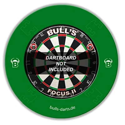 Abbildung von BULL&#039;S Quarterback EVA Dart Board Surround grün