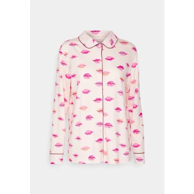 Abbildung von Calida Langarm Nachtwäsche Shirt, Damen, Größe: 40/42, Pearl blush