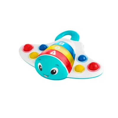 Abbildung von Baby Einstein Ocean Explorers Pop and Explore Stingray Popper Spielzeug, ab 6 Monaten