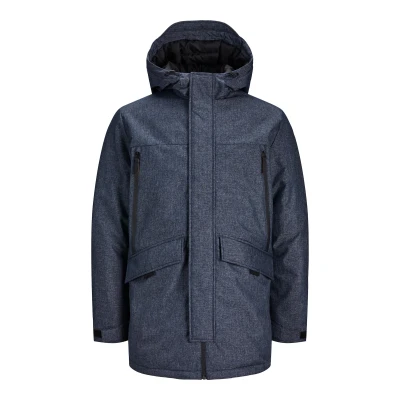 Abbildung von Jack &amp; Jones Klassischer Parka, Herren, Größe: Large, Navy blazer