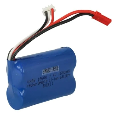 Abbildung von vhbw Akku kompatibel mit Revell Cardinal 24061 RC Helikopter Drohne Multicopter Quadrocopter (1500mAh, 7,4V, Li Ion)