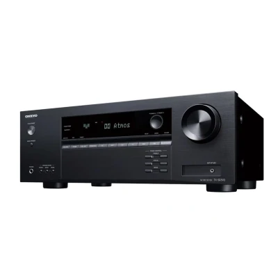 Abbildung von Onkyo TX SR393(B) 5.2 Kanal AV Receiver (Dolby/DTS:X, AccuEQ, AccuReflex, 4K, Bluetooth, 155 W/Kanal) Schwarz