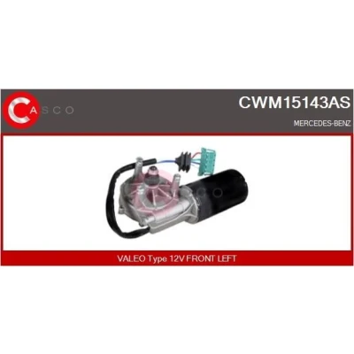 Abbildung von CASCO CWM15143AS Scheibenwischermotor 12V vorne für Linkslenker MERCEDES BENZ: C Klasse Limousine, T modell
