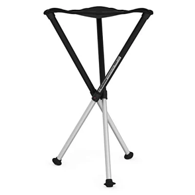 Abbildung von Walkstool Comfort 75 XXL, 250 kg, Campinghocker, 3 Bein(e), Faltbar, 930 g, Schwarz
