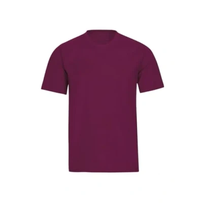 Abbildung von Trigema Herren T Shirt aus Baumwolle 637202, Sangria, M