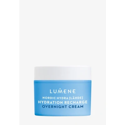 Abbildung von LUMENE Nordic Hydra [LÄHDE] Hydration Recharge Nachtcreme mit Hyaluronsäure und Pre and Postbiotics aus Hafer, Vegan 50 ml