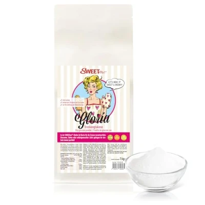 Abbildung von SWEETme® Glukose Pulver 1 kg Gloria Trockenglukose, Glucose, Glukose,Likörzucker, Lebensmittelqualität, Eisherstellung, ohne Zusätze