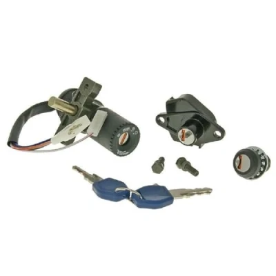 Abbildung von Schlosssatz kompatibel für APRILIA SR50 R ab 05 (Piaggio Motor)