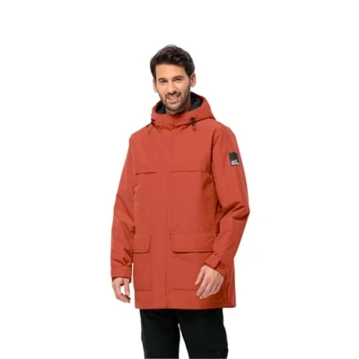 Abbildung von Jack Wolfskin Funktionsparka &quot;WINTERLAGER PARKA M&quot;, mit Kapuze
