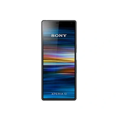 Abbildung von Sony Xperia 10 Smartphone (15, 24 cm (6 Zoll) 21: 9 Full HD+ Display, 64 GB Speicher, Dual SIM, Split Screen, Android 9) Schwarz