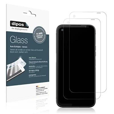 Abbildung von dipos I 2X Displayschutz matt kompatibel mit Gigaset GX6 Schutzfolie 9H Anti Shock