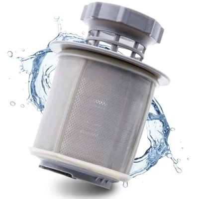 Abbildung von Mikrosieb Feinsieb Set Sieb Ersatz für 427903/00427903 Mikrofilter 3 teilig Filter Bosch Geschirrspüler Siemens Spülmaschine kompatibel mit Neff, Whirlpool, Philips